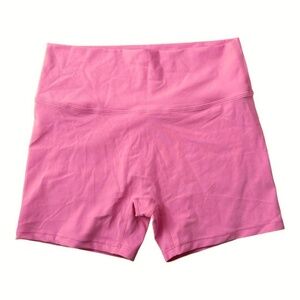 pink biker shorts